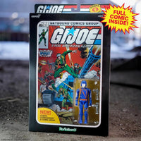 Cobra Commander 3.75-Inch Action Figure Skybound Comic Box Series #1 by Super7 in packaged comic box