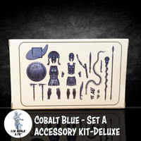 1:18 Scale Greek & Roman Mythology Cobalt Blue Accessory Set A (Customizer Kit for 3.75" - 4" Figures) new in box by Boss Fight Studio Llc