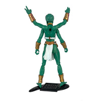 Coleop Terra Assassin from Below -Vitruvian H.A.C.K.S. 1:18 Scale Action Figure by Boss Fight Studio Llc showing back pose with detailed accessories