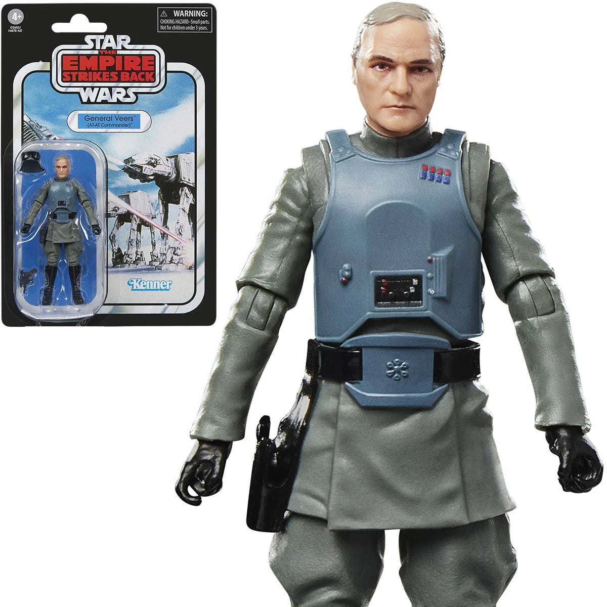 Star Wars The Vintage Collection General Veers AT-AT Commander 3.75-Inch Action Figure (VC392) by Kenner new in box