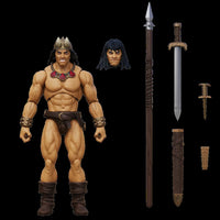 Conan the Barbarian Hero H.A.C.K.S. Vanaheim 1:18 Scale Action Figure Boss Fight Studio with extra head and weapon accessories new in box