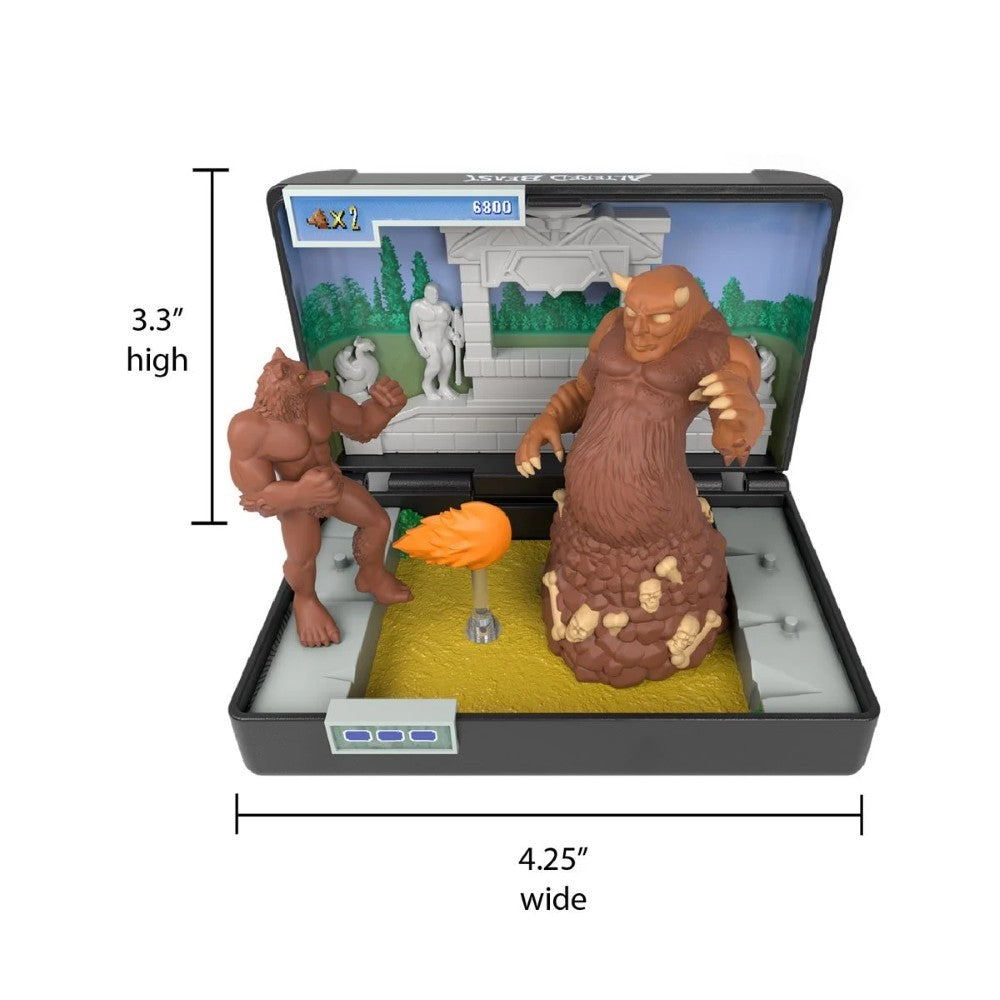 Console Heroes Sega Genesis Genesis Altered Beast Cartridge Diorama Playset with detailed beast figures and game setting