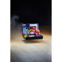 Console Heroes Sega Genesis Sonic the Hedgehog 3 Cartridge Diorama Playset (Copy) with Sonic and Knuckles figures on display