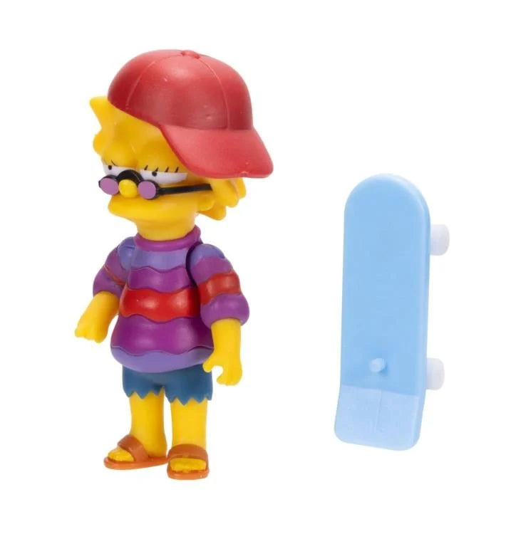 The Simpsons Cool Lisa 2.5-Inch Action Figure – Springfield’s Trendsetting Star new in box by Jakks Pacific collectible toy