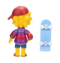 The Simpsons Cool Lisa 2.5-Inch Action Figure – Springfield’s Trendsetting Star new in box by Jakks Pacific with skateboard accessory