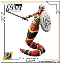 Coral Snake Gorgon Vitruvian H.A.C.K.S. Series 1 Boss Fight Studio 4" Figure by Boss Fight Studio Llc new in box