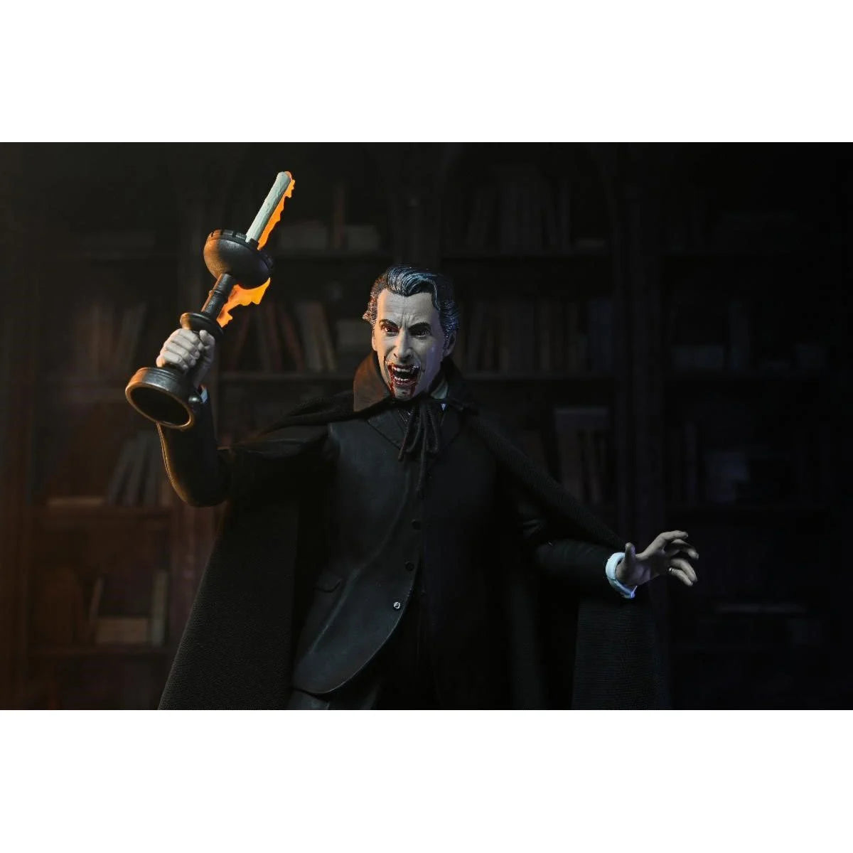 Count Dracula - Hammer Films: Horror of Dracula (1958) Ultimate NECA 7-Inch Figure by Neca new in box with candle accessory