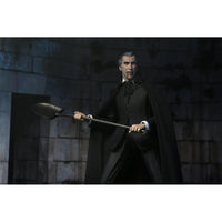 Count Dracula - Hammer Films: Horror of Dracula (1958) Ultimate NECA 7-Inch Figure by Neca in black cape holding shovel new in box