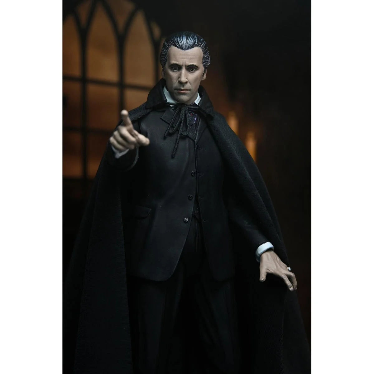Count Dracula - Hammer Films: Horror of Dracula (1958) Ultimate NECA 7-Inch Figure by Neca in detailed black cape new in box collectible