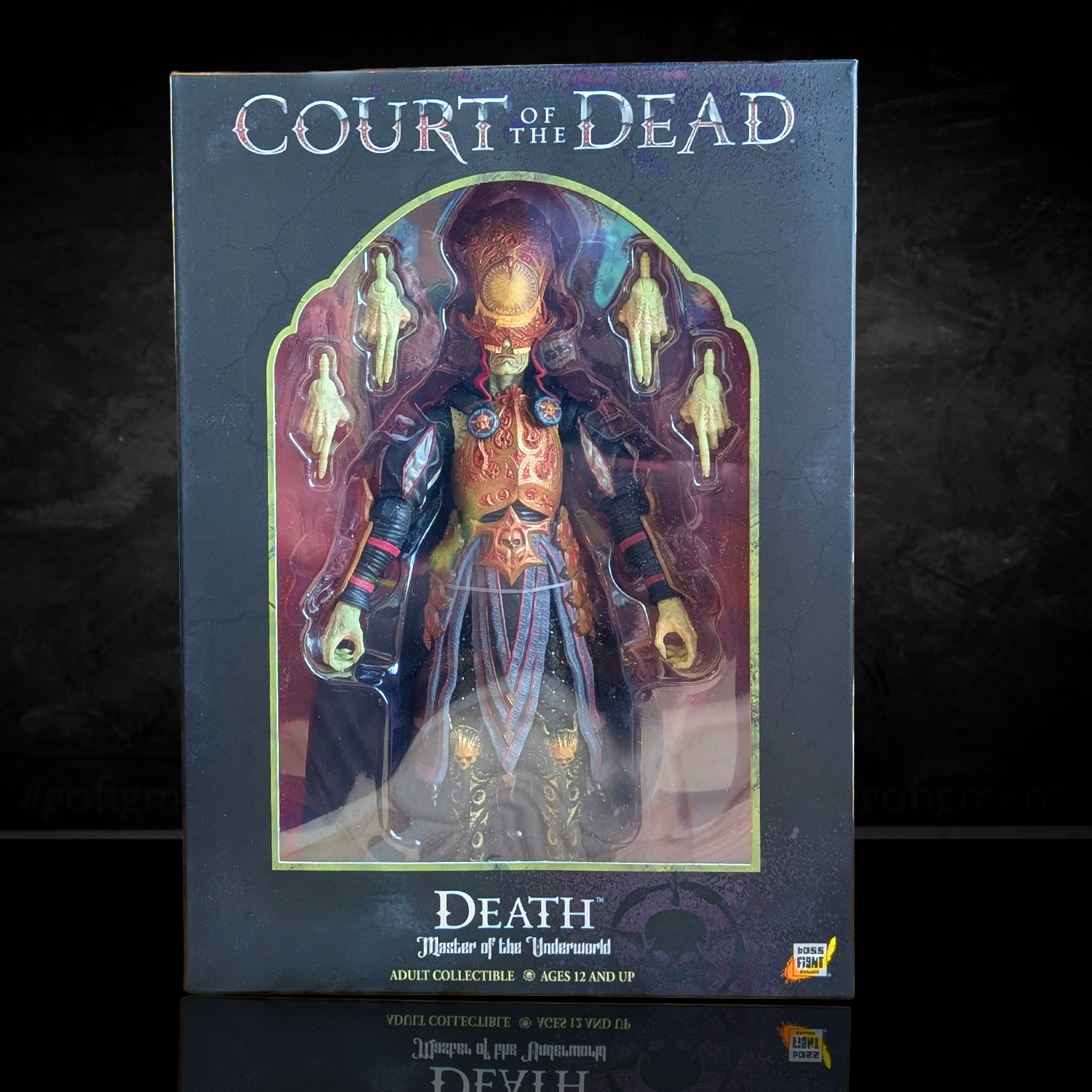 Master of the Underworld Court of the Dead Epic H.A.C.K.S. 1:12 Scale Action Figure - Boss Fight Studio Llc new in box collectible