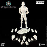 Immortal Ivory Male - Court of the Dead Action Figure Blank 1:18 Scale new in box by Boss Fight Studio Llc with accessories