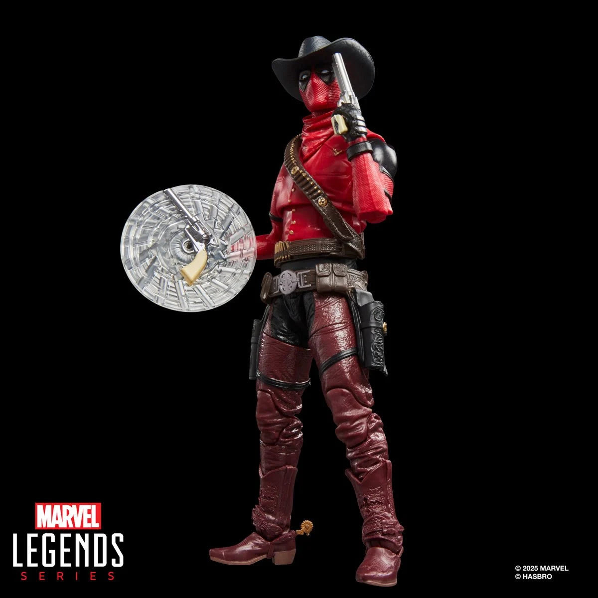 Deadpool & Wolverine Marvel Legends Cowboypool 6-Inch Action Figure new in box by Hasbro with accessories