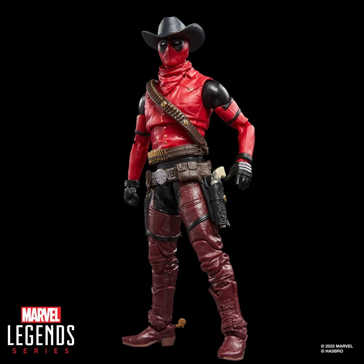 Deadpool & Wolverine Marvel Legends Cowboypool 6-Inch Action Figure new in box by Hasbro collectible toy