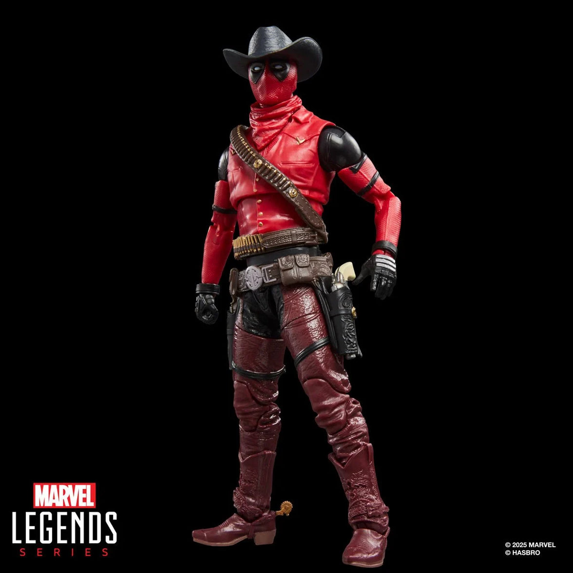 Deadpool & Wolverine Marvel Legends Cowboypool 6-Inch Action Figure new in box by Hasbro collectible toy