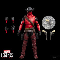Deadpool & Wolverine Marvel Legends Cowboypool 6-Inch Action Figure new in box by Hasbro with guns and interchangeable hands