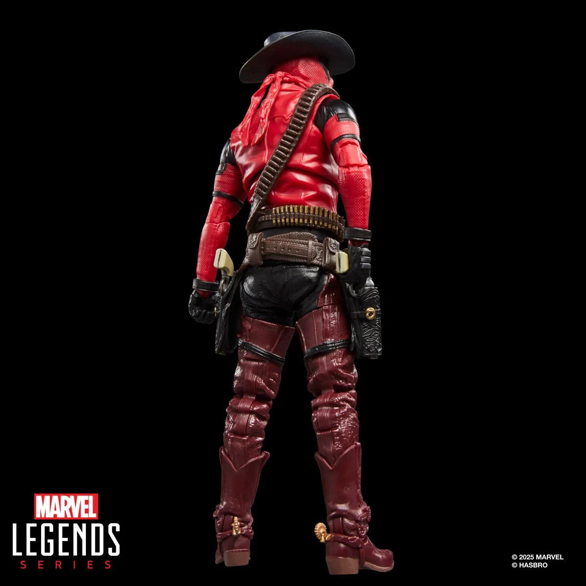 Deadpool & Wolverine Marvel Legends Cowboypool 6-Inch Action Figure new in box by Hasbro with cowboy hat and detailed outfit