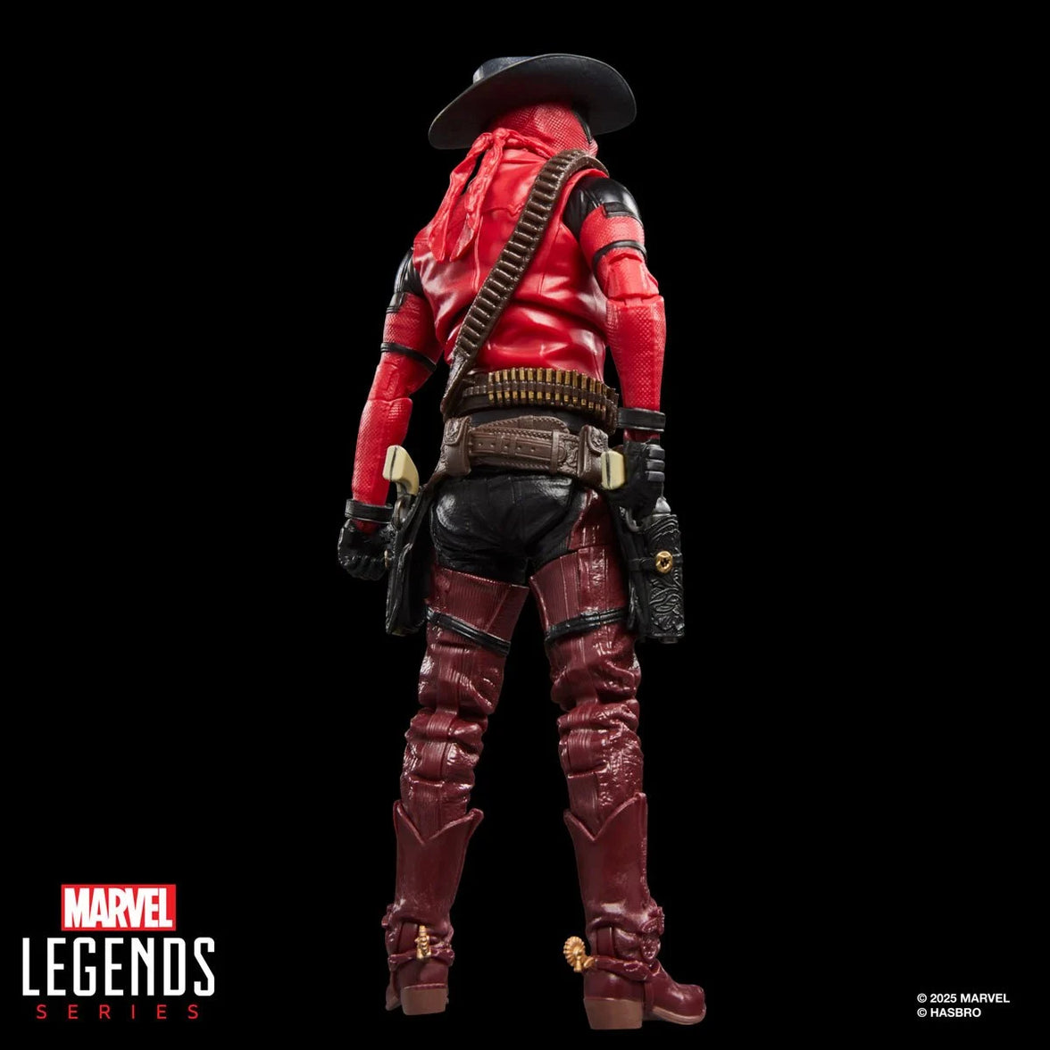 Deadpool & Wolverine Marvel Legends Cowboypool 6-Inch Action Figure new in box by Hasbro with cowboy hat and detailed outfit