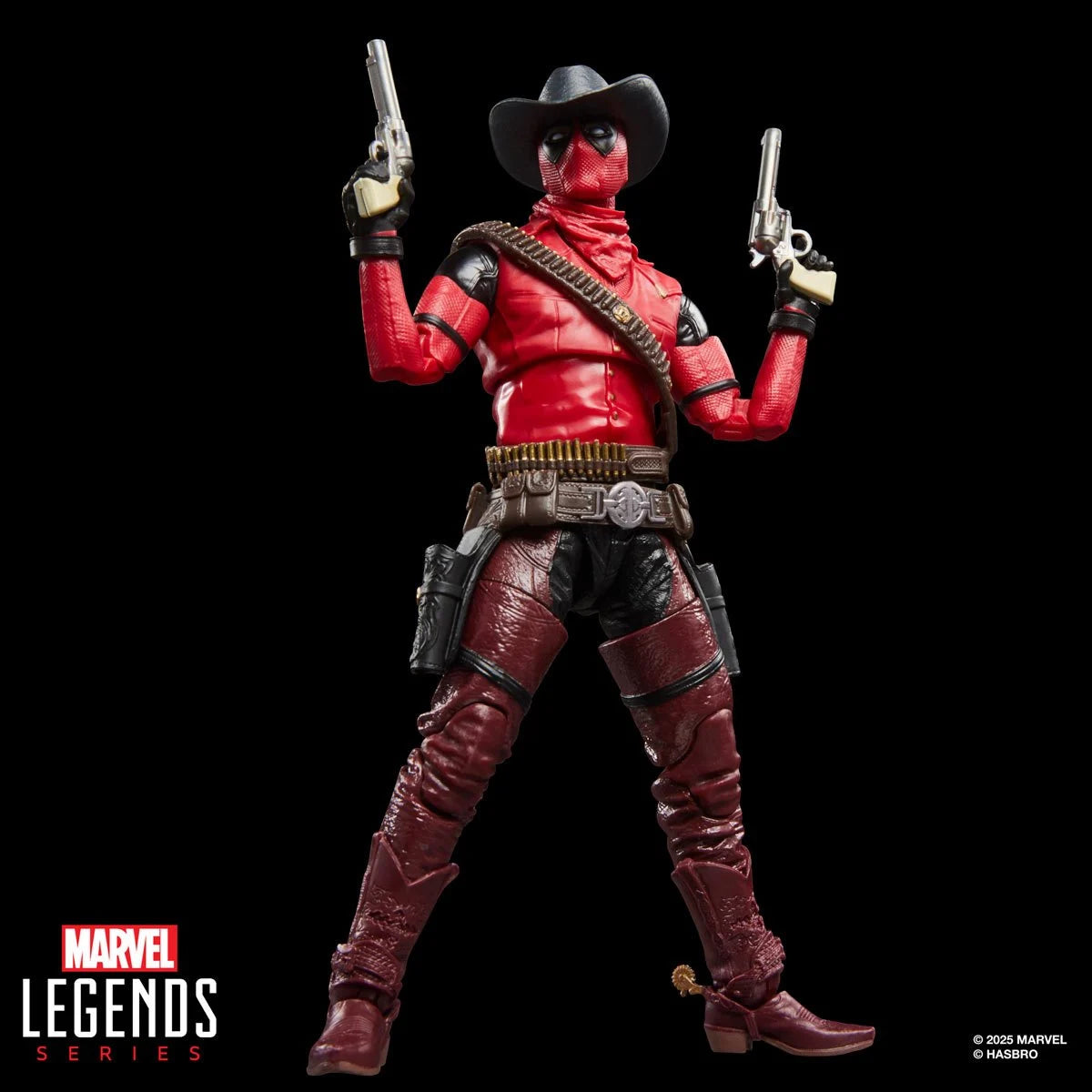 Deadpool & Wolverine Marvel Legends Cowboypool 6-Inch Action Figure new in box by Hasbro collectible toy