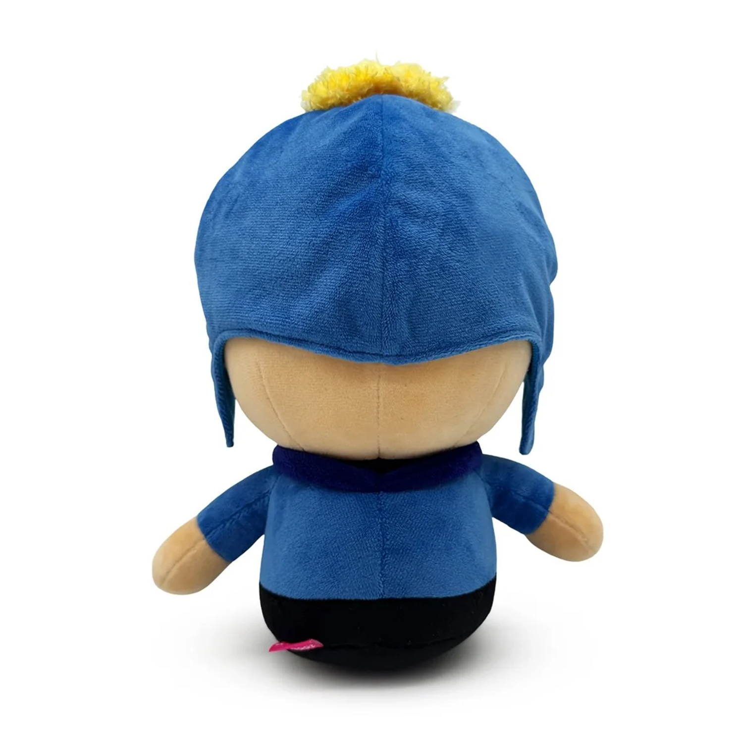 South Park Craig 9-Inch Plush by Youtooz showing back view with blue hat and yellow pom-pom collectible toy