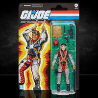 Image of a Collectible David “Crazylegs” Thomas "Retro Cardback" G.I. Joe Classified Series 6 inch Action Figure
