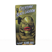 Creature Walks Among Us From The Black Lagoon Action Figure with Full Size Metal Themed Lunchbox by Boss Fight Studio Llc