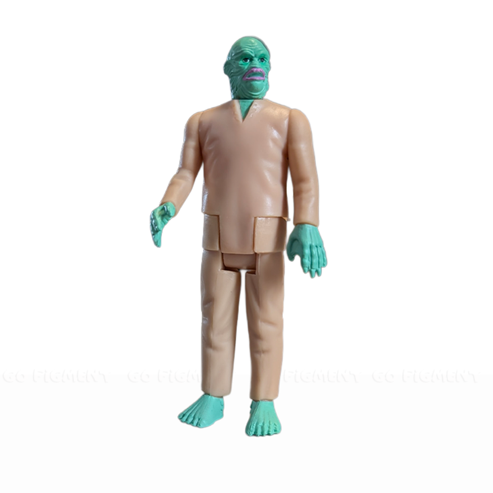 Creature Walks Among Us From The Black Lagoon Action Figure with Full Size Metal Themed Lunchbox by Boss Fight Studio Llc