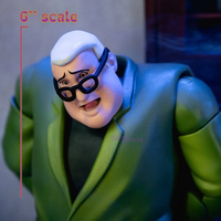 Scooby-Doo Creeper 1:12 scale action figure by Jada Toys with green coat and glasses accessory.
