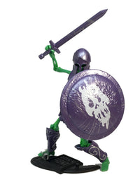 Cursed Skeleton Enchanted Remains Vitruvian HACKS Series 1 Action Figure 1:18 Scale by Boss Fight Studio Llc wielding sword and shield