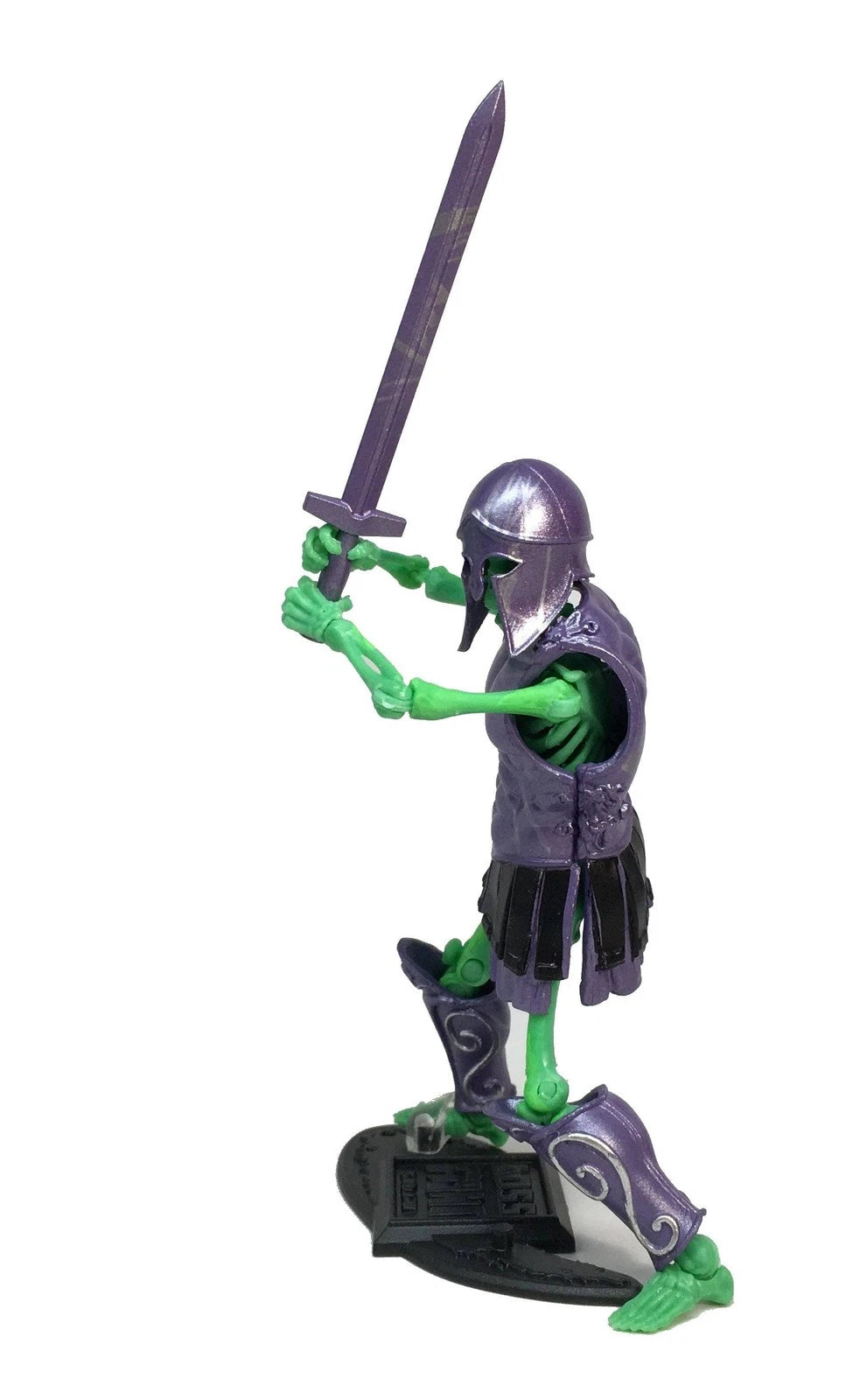 Cursed Skeleton Enchanted Remains Vitruvian HACKS Series 1 Action Figure 1:18 Scale by Boss Fight Studio Llc with sword and armor