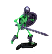Cursed Skeleton Enchanted Remains Vitruvian HACKS Series 1 Action Figure 1:18 Scale by Boss Fight Studio Llc with sword and shield