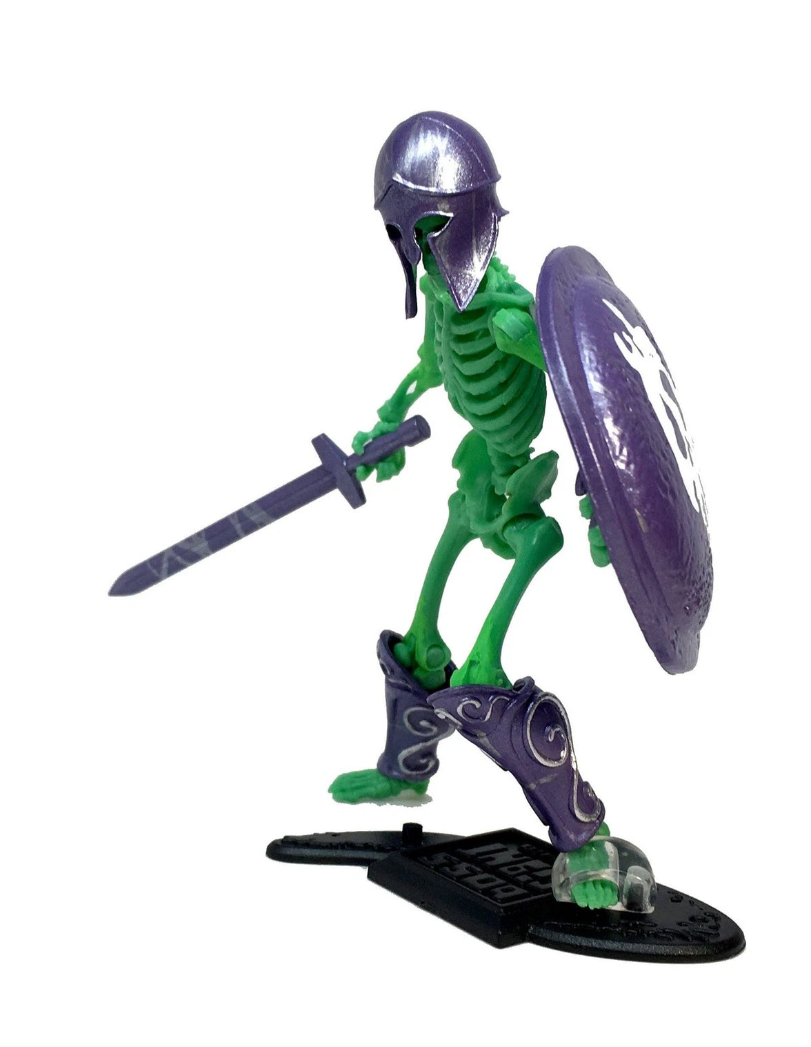 Cursed Skeleton Enchanted Remains Vitruvian HACKS Series 1 Action Figure 1:18 Scale by Boss Fight Studio Llc with sword and shield