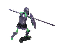 Cursed Skeleton Enchanted Remains Vitruvian HACKS Series 1 Action Figure 1:18 Scale by Boss Fight Studio Llc with spear and shield