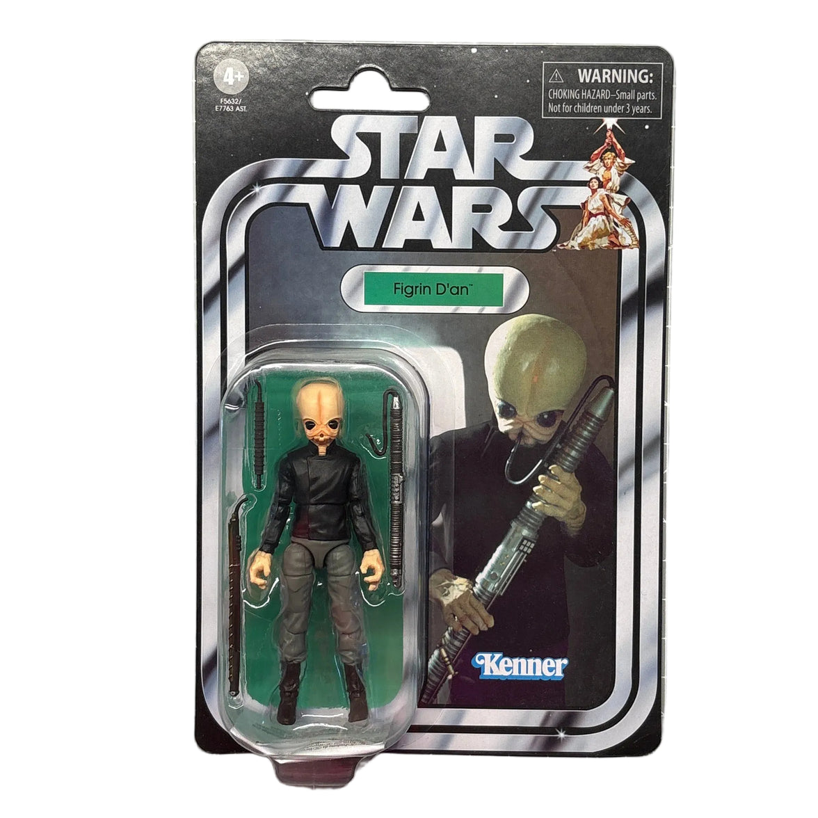 Kenner Figrin D'an 1:18 | 3.75" Star Wars The Vintage Collection Action Figure VC-249 packaged figure