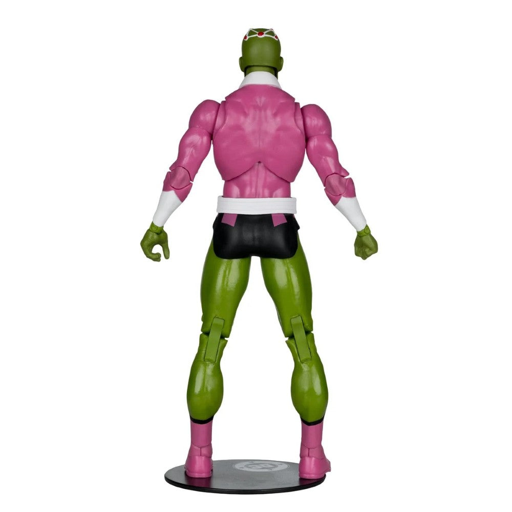 Brainiac Classic - DC Multiverse Wave 30 7" Action Figure McFarlane Toys shown from the back by Go Figment