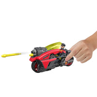 Robin and Motorcycle Action Figure Vehicle Set Mattel DC Premiere Batlink New by Go Figment with launching rocket feature