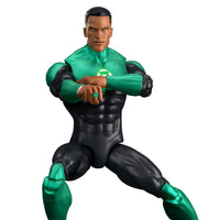 Green Lantern John Stewart Action Figure Mattel DC Premiere Wave 2 Core Set New by Go Figment with green and black suit
