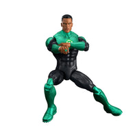 Green Lantern John Stewart Action Figure Mattel DC Premiere Wave 2 Core Set New by Go Figment in green and black suit