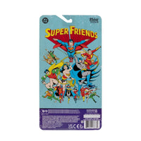 Superman and Mr. Mxyzptlk- DC Retro Wave 16 Super Friends 6" Action Figure McFarlane by Go Figment packaging back view.