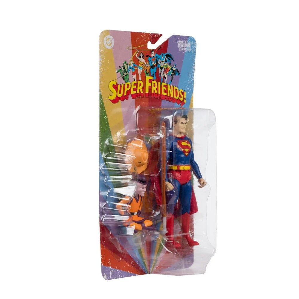 Superman and Mr. Mxyzptlk- DC Retro Wave 16 Super Friends 6" Action Figure McFarlane by Go Figment