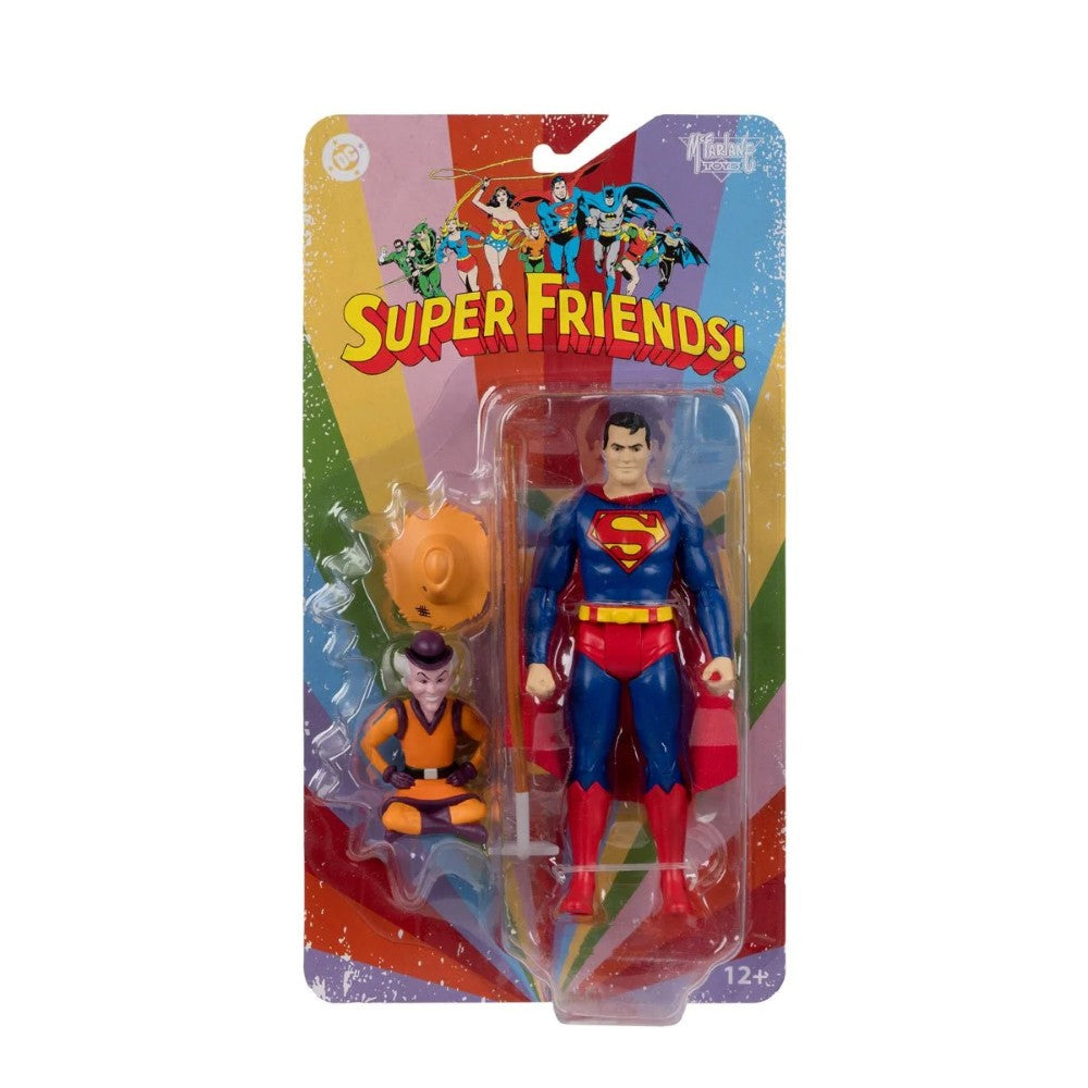 Superman and Mr. Mxyzptlk- DC Retro Wave 16 Super Friends 6" Action Figure McFarlane by Go Figment