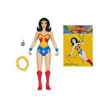 Wonder Woman - DC Retro Wave 16 Super Friends 6" Action Figure McFarlane by Go Figment with lasso and card accessory