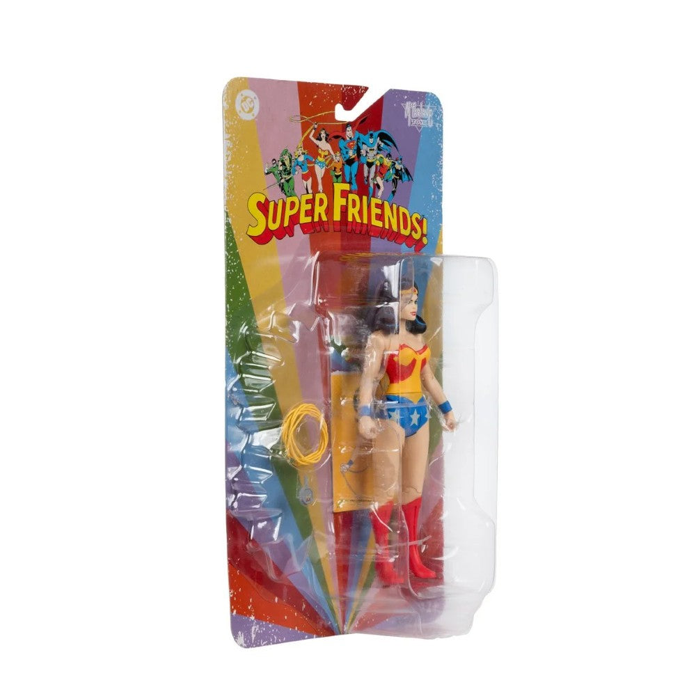 Wonder Woman - DC Retro Wave 16 Super Friends 6" Action Figure McFarlane by Go Figment in original colorful packaging