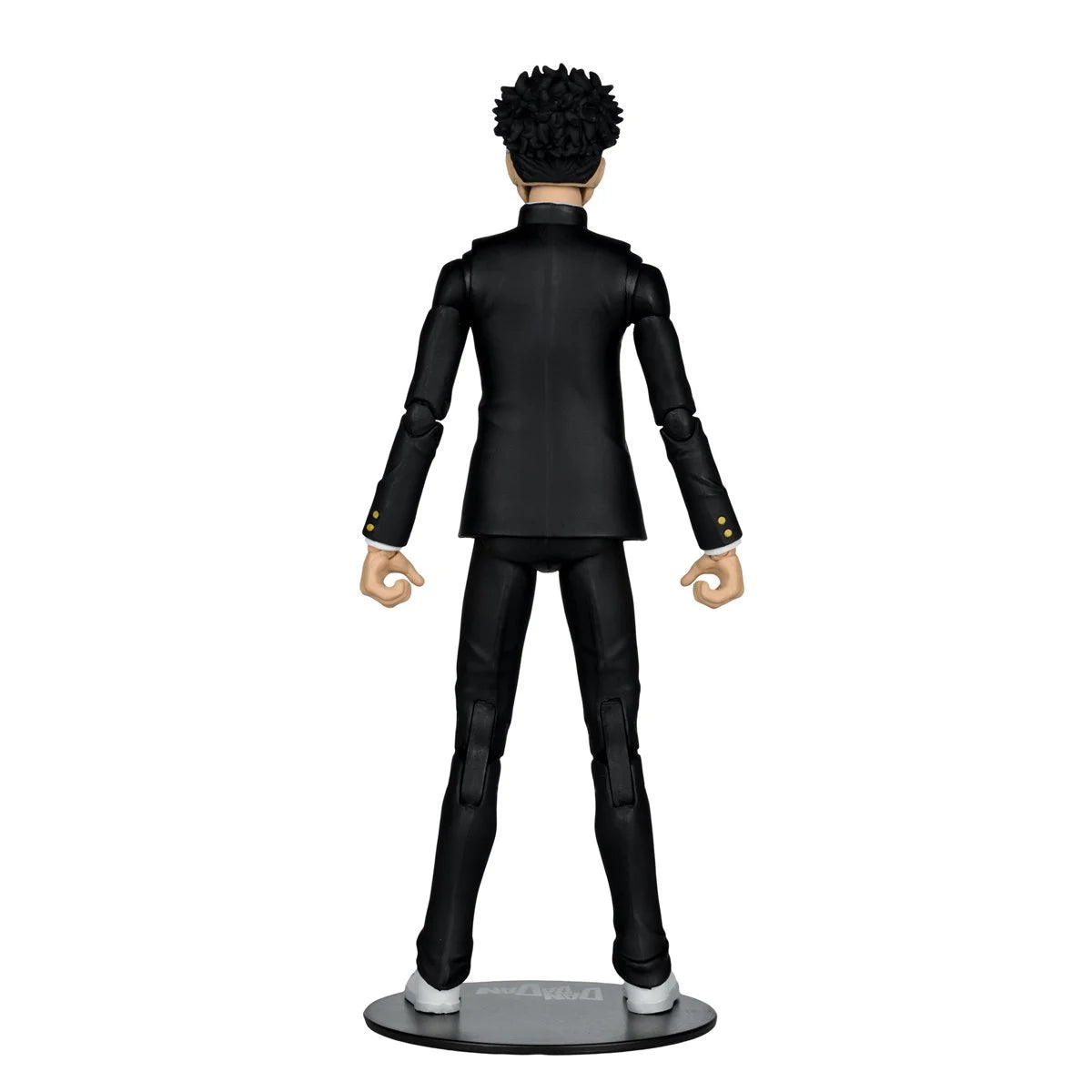 Okarun Dandadan 1:10 Scale 7" Premium Dandadan Action Figure by Go Figment in black outfit rear view