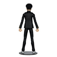 Okarun Dandadan 1:10 Scale 7" Premium Dandadan Action Figure by Go Figment in black outfit rear view