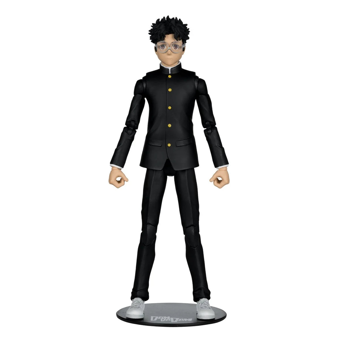 Okarun Dandadan 1:10 Scale 7" Premium Dandadan Action Figure by Go Figment in black school uniform poseable figure