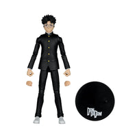 Okarun Dandadan 1:10 Scale 7" Premium Dandadan Action Figure by Go Figment in black uniform with extra hands and display base
