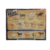 Dark Pegasus and Unicorn Creature Kit -Vitruvian H.A.C.K.S. 1:18 Scale by Boss Fight Studio Llc collectible set with accessories