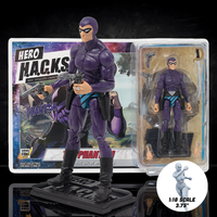 The Phantom Hero H.A.C.K.S. 21st Phantom Series Action Figure - Purple Suit Edition by Boss Fight Studio Llc new in box