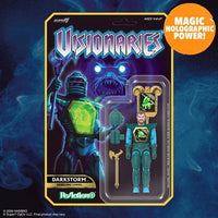 Darkstorm Visionaries 3.75-Inch Action Figure ReAction+ Super7 in blister packaging
