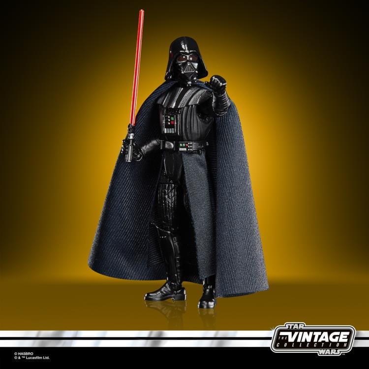 Darth Vader Star Wars Vintage Collection Oni-Wan Dark Times 3.75 inch figure by Hasbro with red lightsaber and cape